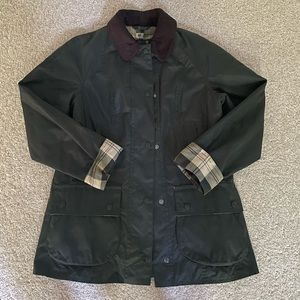 Barbour Beadnell Wax Jacket size 4